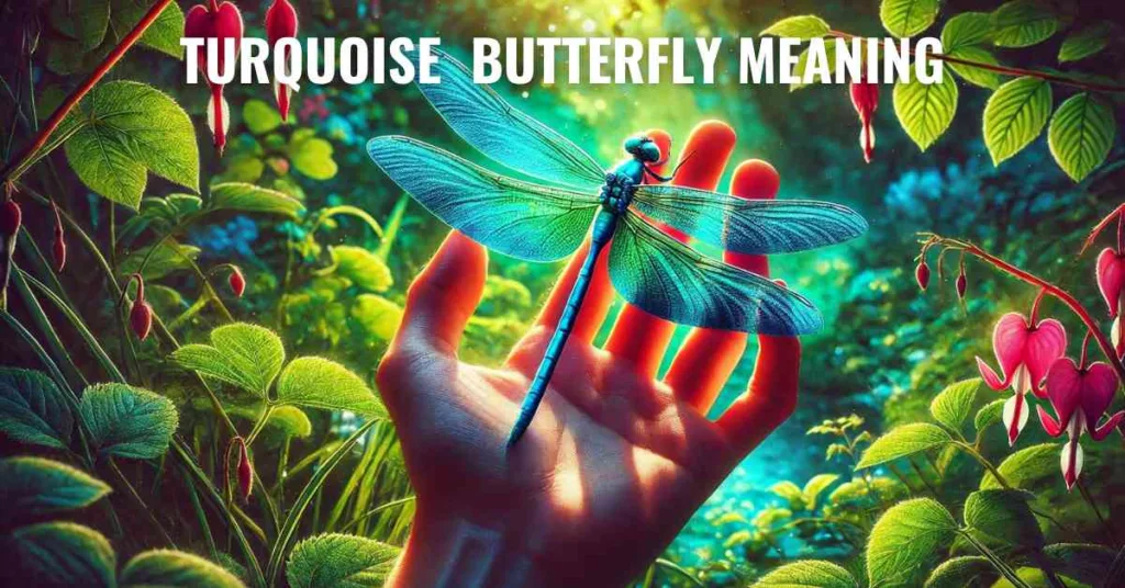 Turquoise butterfly meaning