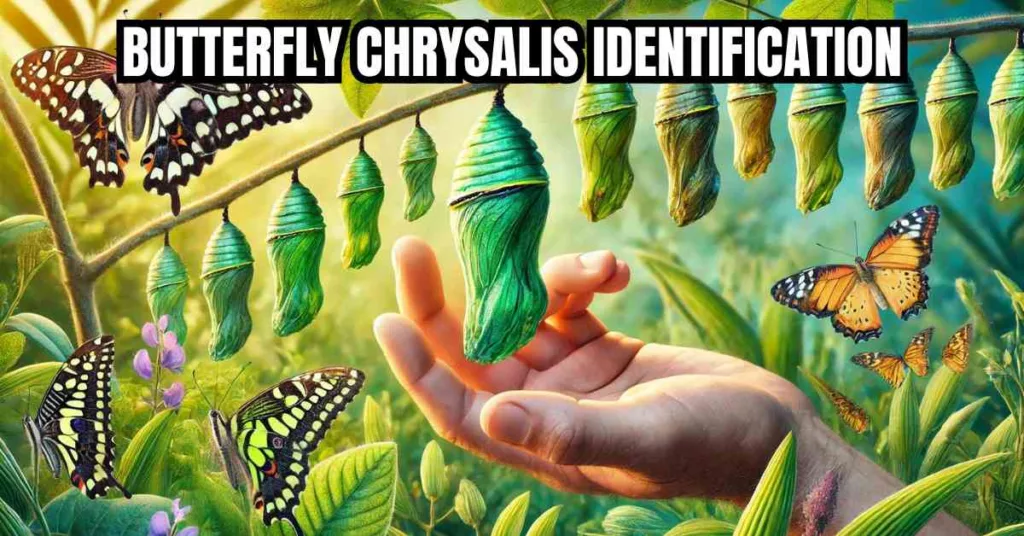 butterfly chrysalis identification