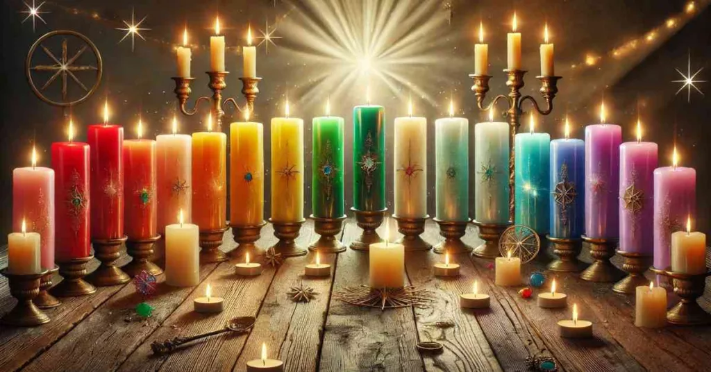 Candle magic colors