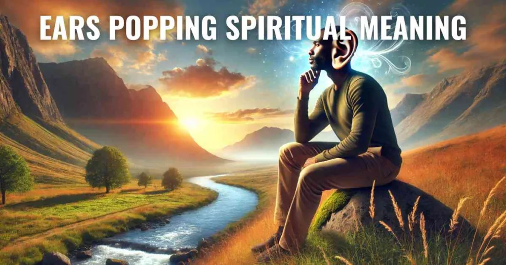 Ears Popping Spiritual Meaning